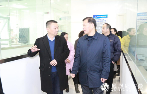 九三学社合肥市委走访社员企业yl34511线路中心科技
